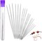 18 Pieces Beading Needles, 6 Sizes Seed Beads Needles Big Eye Beading Needles Collapsible Beading Needles Set for Jewelry Making with Needle Bottle